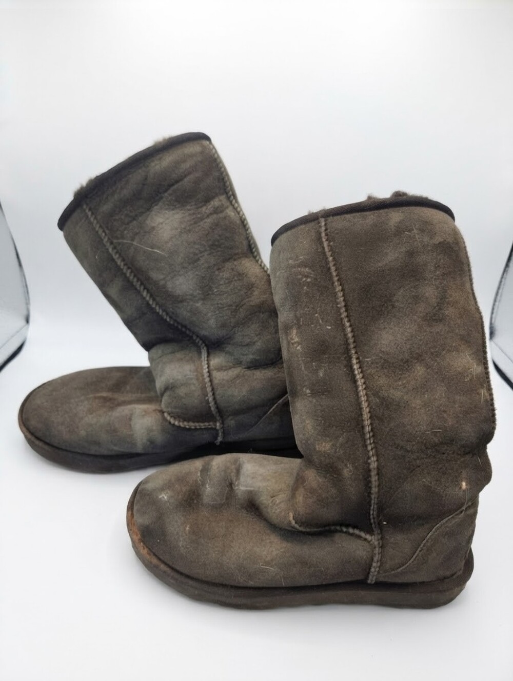 ​UGG Classic Tall Suede Winter Boots Black Size 7